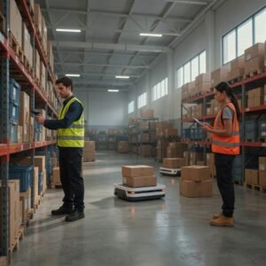 Course in Autonomous Logistics and Inventory Control for Event Setup