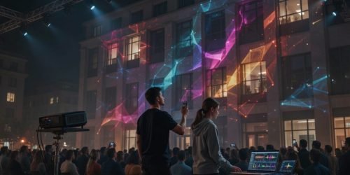 Course in Projection Mapping and Real-Time Generative Content